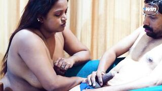 Stepsister caught her stepbrother while he was maturbating - 6 image