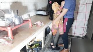 Indian Maid Ass Fucked By House Owner In Kitchen, hindi sex viral video - 3 image