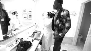 PAWG big booty Bombshell GETS HER THROAT obliterated by BLACK DICK