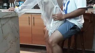 I love swallowing my stepson's cum.