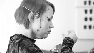 Time Breach feat Audrey Ashes Redhead Squirting Orgasm SciFi