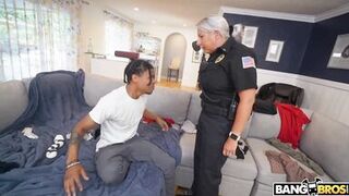 BANGBROS - After Lil D Gets Caught Red Handed He Has No Choice But To Satisfy His Stepmom's Lieutenant Bella Lexi Needs