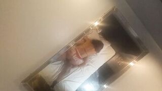 Fucking my dog in a hostel with mirrors on the ceiling