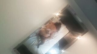 Fucking my dog in a hostel with mirrors on the ceiling