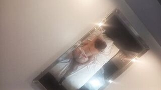 Fucking my dog in a hostel with mirrors on the ceiling