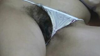 I love showing off my hairy pussy and watching my stepson's friends jerk off and cum