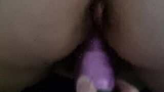 wife fucked with big pink dildo - 8 image