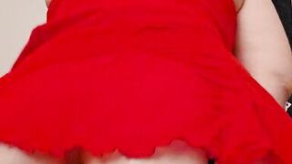 NaughtyAleena rides her monster alien dildo hard