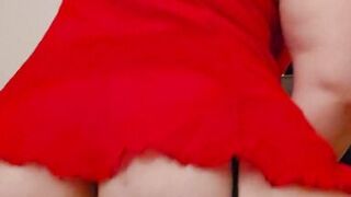 NaughtyAleena rides her monster alien dildo hard