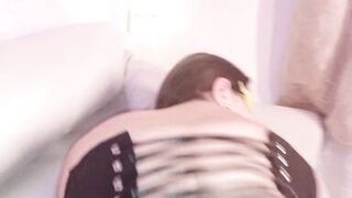 The Owner of the Bar Invites You to Fuck on Her Couch When You Run Out of Money or You Pay Her or You Put Your Dick in Her!! 2