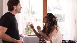 Arabelle Raphael getting some comfort from Victor Ray and ending up the two of them fucking hard