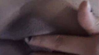 My stepmom is addicted to touching herself and leaving her pussy creamy