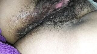 Wake up my girlfriend's and enjoy her wet pussy and see her contractions.