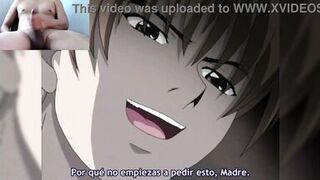 Perverted stepson pounds his sexy stepmom's pussy over and over again as his sex slave. Taboo Charming Mother episode 03 UNCENSORED HENTAI - 7 image