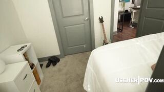 Teacher Gets Railed While She Conducts Online Classes | UseHerPOV