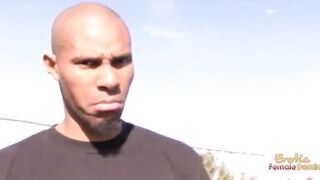 A broken down car is a good way to attract cock-hungry couga