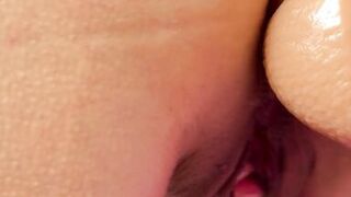 Big Dildo Riding and DP with Vibro XXL