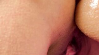 Big Dildo Riding and DP with Vibro XXL