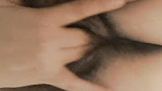 mature milf getting flow with fingers