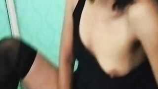 I fuck Moni in the bathroom, the Accountant's assistant and make her my own assistant