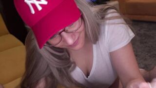 I just needed to shave but in the end my stepsister gave me the best blow job of my life Dada Deville