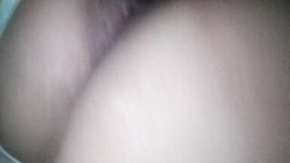 my neighbor arrived early from school, his mother isn't at home neither my cuckold, we fuck and my cuck almost caught us