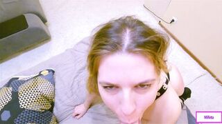 She Begged For Help! ANAL ORAL FUCKING STEPMOM! - 9 image