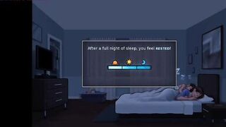 Summertime Saga #140 - Kitchen Sex with Busty MILF Landlady Mature Lady With Big Juggs Enjoy Sex