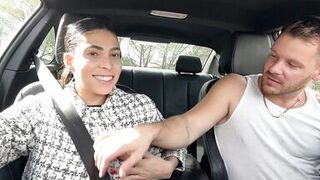 Uber driver gets lucky - fucking amazing MILF in the car - 2 image