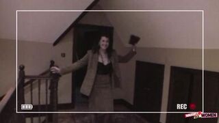 Instead of a game show they strip the milf and have group sex with anal