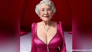 [GRANNY Story] GILF's Night to Remember: Double Penetration in the Tent with two BBCs - 1 image