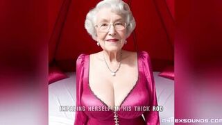 [GRANNY Story] GILF's Night to Remember: Double Penetration in the Tent with two BBCs - 13 image
