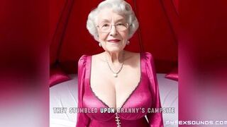[GRANNY Story] GILF's Night to Remember: Double Penetration in the Tent with two BBCs - 2 image