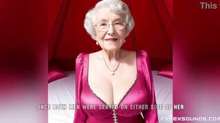 [GRANNY Story] GILF's Night to Remember: Double Penetration in the Tent with two BBCs - 5 image