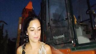 Sex in the hotel with the doorman.