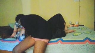 Step-sister Fucked with horney step-brother for roleplay night mood.