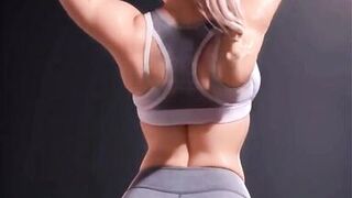 Hot girl wanting cock in pussy - 3D animation