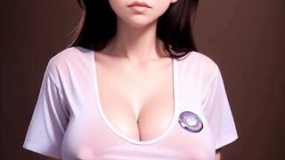 Hot girl wanting cock in pussy - 3D animation