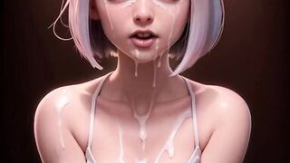 Hot girl wanting cock in pussy - 3D animation