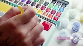 Nihilistic Teen Dicked By Family For Dopamine - Khloe Kingsley, Syren De Mer, - 1 image