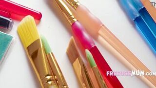 Nihilistic Teen Dicked By Family For Dopamine - Khloe Kingsley, Syren De Mer, - 8 image