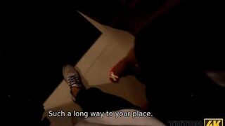 TUTOR4K. Funny student fucked married mature teacher in white stockings - 3 image