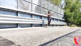 Footing and Fucking on the Bridge