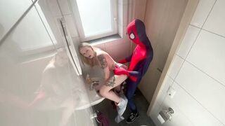 AO carnival slut! Creampie quickie with a thrill - 11 image