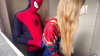 AO carnival slut! Creampie quickie with a thrill - 2 image