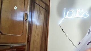 showing off her toned muscles spectacularly beautiful woman