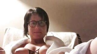 Public orgasm in relaxing room