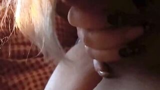 Blowjob While Husband Is at Work