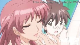 Step Mom Seduces her Little Stepson with her HUGE Breasts | Uncensored Hentai [Exclusive] - 7 image