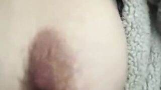 Hard Nipples Playing when Im Boring at Home - 5 image